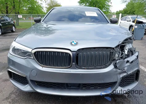 2018 BMW M550I xDrive из США, поврежденный, VIN WBAJB9C58JB036578